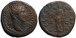 Ancient Coins - Antoninus Pius AE sestertius - FELICITAS - 147 AD