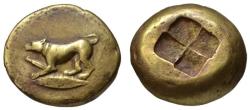 Ancient Coins - Mysia Kyzikos "EL stater" - Becker Forgery