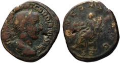 Ancient Coins - Gordian III AE sestertius - CONCORDIA