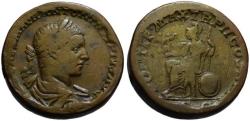 Ancient Coins - Elagabalus AE sestertius - Roma Nikephora - VF