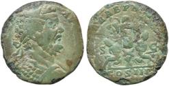 Ancient Coins - Septimius Severus AE sestertius - PART ARAB captives - Very Scarce
