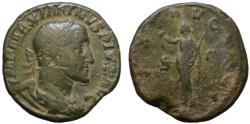 Ancient Coins - Maximinus AE sestertius - PAX
