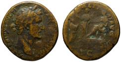 Ancient Coins - Antoninus Pius AE sestertius - LIBERALITAS AVG V - (R) Rare