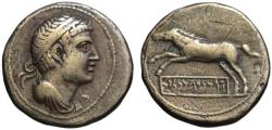 Ancient Coins - 19th C. BMC electrotype - Vermina AR tetradrachm - Son of King Syphax