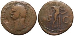 Ancient Coins - Claudius AE As - MINERVA
