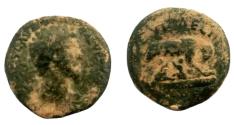 Ancient Coins - JUDAEA, Aelia Capitolina (Jerusalem). Lucius Verus. AD 161-169. Æ (32.4 mm - 28.5 g)