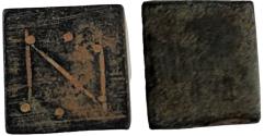 Ancient Coins - Ancient late Roman Byzantine bronze weight