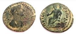 Ancient Coins - Arabia. Petra. Hadrian AE. 117-138 AD