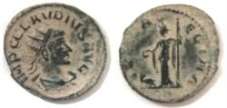 Ancient Coins - CLAUDIUS II GOTHICUS. Antoninianus. AE, 268-270 AD.