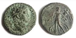Ancient Coins - JUDAEA, Judaea Capta. Domitian. AD 81-96. Æ .Caesarea Maritima mint. 