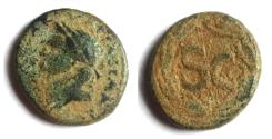 Ancient Coins - Syria, Antioch. Domitian, 81-96 AD. AE .As found