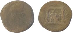Ancient Coins - EGYPT, Alexandria. Antoninus Pius. AD 138-161. Æ Drachm. Dated RY 12 (AD 148/9)