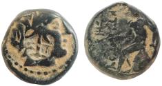 Ancient Coins - Seleukid Kingdom. Antiochos. Countermark