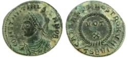 Ancient Coins - Constantine II VOT X from Thessalonica