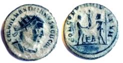 Ancient Coins - Maximianus Æ Antoninianus. Cyzicus, AD 296.