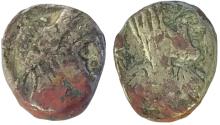 Ancient Coins - Nabataean Kingdom.Rabbel II with Gamilat. AD 70-106.AR