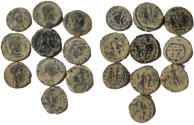 Ancient Coins - Lot of 10 Roman coins AE.