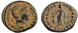 Ancient Coins - Helena. Augusta, 324-329 AD. AE Follis.