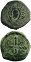 World Coins - CRUSADER STATES.Principality of ANTIOCH.Tancred AD 1104-1112.AE.Follis