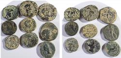 Ancient Coins - lot of 9 roman coins
