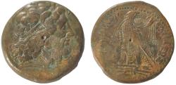 Ancient Coins - Ptolemaic Kings of Egypt, Ptolemy III Euergetes (246-222 BC). Æ Tetrobol