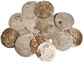 Ancient Coins - Lot of 17 coins of Islamic  Ottoman era silver. 6.47 total