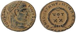 Ancient Coins - Constantine I (307/310-337). Æ Follis - Thessalonica