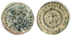 Ancient Coins - Constantine I Æ follis, 307-337 AD,