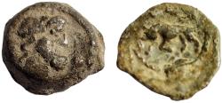 Ancient Coins - NABATAEA. Lead coin . Petra mint.