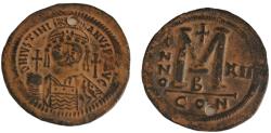 Ancient Coins - Justinianus I (527-565), Follis,Costantinople, AD 538-539, AE, (21g , 42.9 mm).