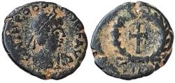 Ancient Coins - Theodosius II 402-450, AE4