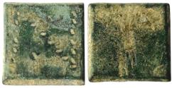 Ancient Coins - ANCIENT LATE ROMAN/ BYZANTINE BRONZE WEIGHT. 400 - 700 A.D WITH N = 1 NUMISMATA