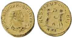 Ancient Coins - Probus, AE Antoninianus, Antioch, 276-282 AD.
