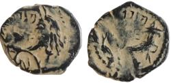 Ancient Coins - NABATAEA. Petra. Malichus II with Shaquilate 40 - 70 AC. Double struck