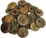 Ancient Coins - Lot of 34 Roman coins .Ae