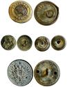 Ancient Coins - Lot of 4  Bronze military Button