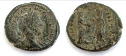 Ancient Coins - Judea,Aelia Capitolina. Commodus, with Lucilla and Crispina. Æ. (21.5 g - 30.4 mm), AD 177-192. (Jerusalem)