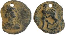 Ancient Coins - SYRIA, Decapolis. Abila. Caracalla. AD 198-217. Æ (22.9 mm 7.3 g). Dated CY 265 (AD 201/2).