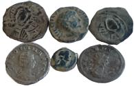 Ancient Coins - Lot of 6 coins .