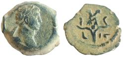 Ancient Coins - Trajan (98-117). Egypt, Alexandria. Æ Dichalkon
