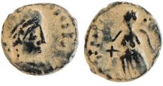 Ancient Coins - Vandals, . Carthage, 496-523 AD.