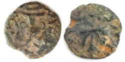 Ancient Coins - Judaea. First Jewish War, Year 2. AE Prutah.