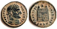Ancient Coins - Constantine I Æ Nummus. Cyzicus, AD