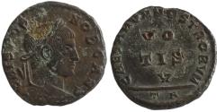 Ancient Coins - Crispus (Caesar, 316-326). Follis. Arelate.