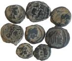 Ancient Coins - Nabataea.Lot of 8 coins.AE.