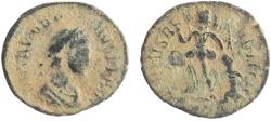 Ancient Coins - Theodosius I Æ Minimus. AD 388-392.