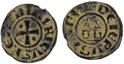 World Coins - Crusaders States. Kingdom of Jerusalem. Amaury (1163-1174). Billon denier
