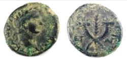Ancient Coins - Trajan. Æ 19 (5.8 g), AD 98-117, Tiberias in Galilaea.