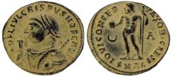 Ancient Coins - Crispus AE, A.D. 317- 320 ,Alexandria