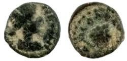 Ancient Coins - SYRIA, Decapolis. Abila . Faustina Junior. Augusta, AD 147-175. Æ.